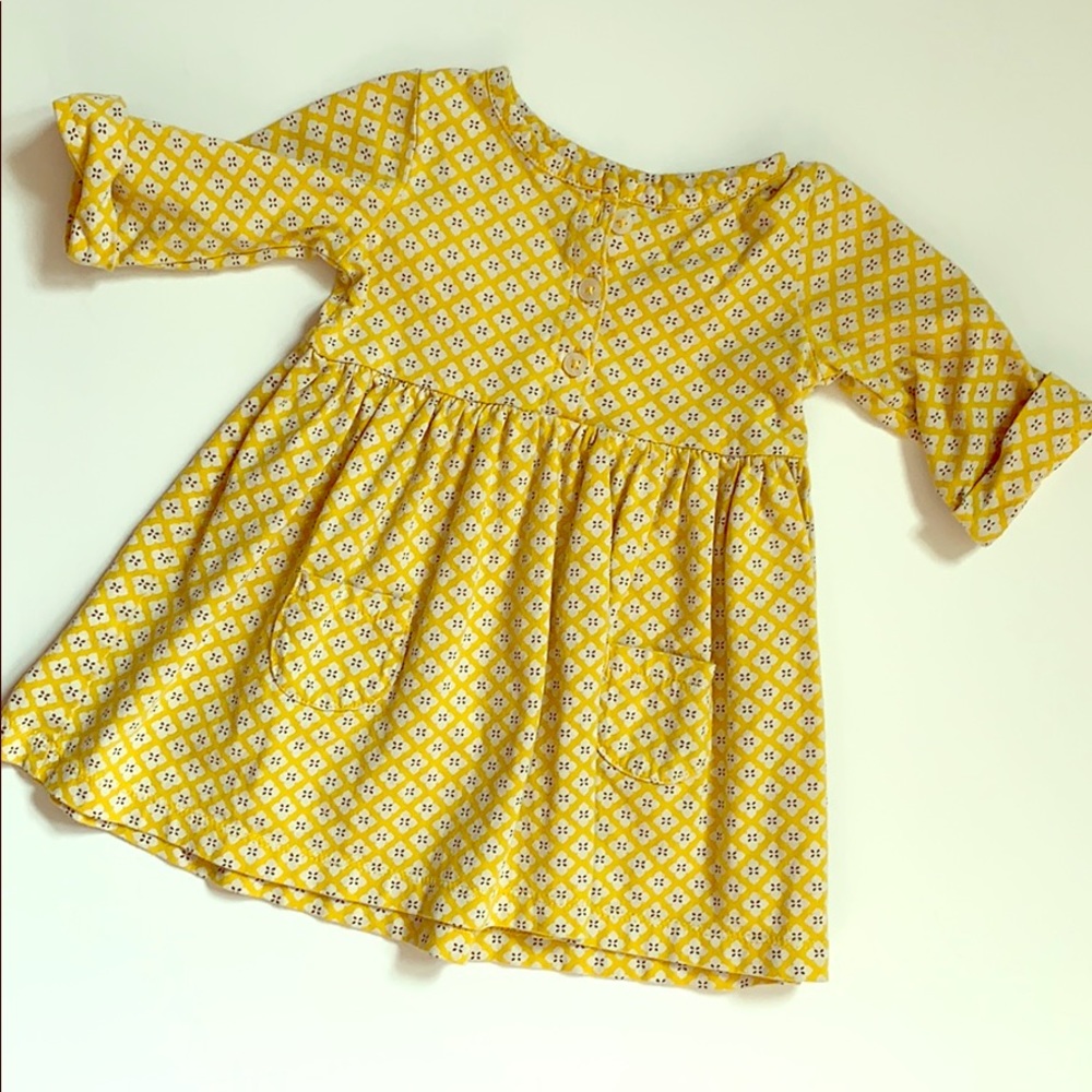 9 month mustard tunic